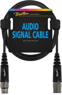 Boston AC-298-030 audio signaalkabel audio signaalkabel, XLR female naar XLR male, 0.30 meter