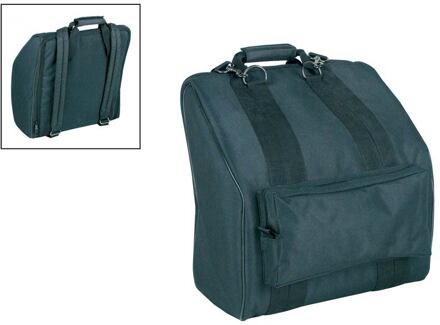 Boston ACB-1022 accordeon tas accordeon tas, zwart, 2 rugriemen, voor 22 toetsen, 32 bassen