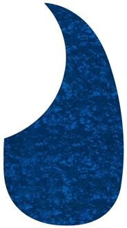 Boston AG-100-PBU slagplaat slagplaat, akoestisch, druppel model, zelfklevend, pearl blue