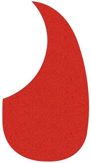 Boston AG-100-SRD slagplaat slagplaat, akoestisch, druppel model, zelfklevend, sparkling red