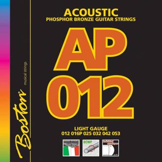 Boston AP-12 snarenset akoestisch snarenset akoestisch, phosphor bronze, light, 012-016-025-032-042-053