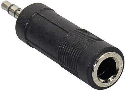 Boston AT-120 verloopplug verloopplug, 6,3mm jack female stereo, 3,5mm jack male stereo