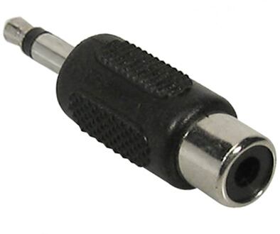 Boston AT-130 verloop plug verloop plug, RCA female, 3,5mm jack male mono