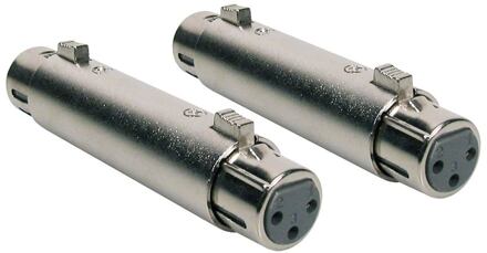 Boston AT-340 verloop plug verloop plug, XLR female metaal, XLR female