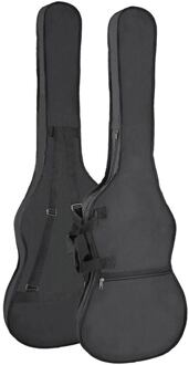 Boston B-00 draagtas voor basgitaar draagtas voor basgitaar, ongevoerd, nylon, 2 riemen, groot voorvak, zwart