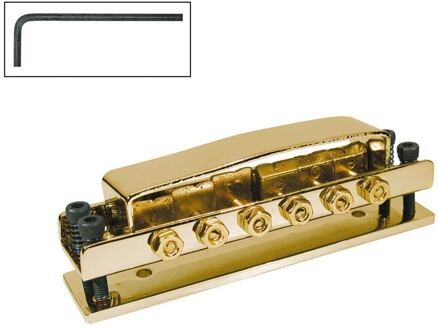 Boston B-210-G brug voor e-gitaar brug voor e-gitaar, RICK model, goud