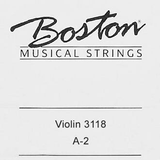 Boston B-3118-A vioolsnaar A-2 1/8 vioolsnaar A-2 1/8, chrome steel