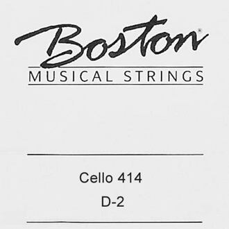 Boston B-414-D cellosnaar D-2 1/4 cellosnaar D-2 1/4, chrome steel