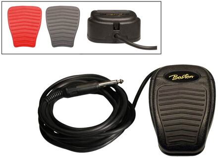 Boston BFS-10 sustain pedaal sustain pedaal, plastic model, 1,8 meter kabel, schakelbare polariteit