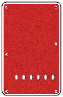 Boston BP-213-SRD rugplaat rugplaat, string spacing 11,2mm, glinsterend rood, 2 ply, standaard Stallion, 86x138mm