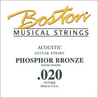Boston BPH-020 .020 snaar .020 snaar, phosphor bronze