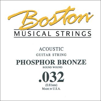 Boston BPH-032 .032 snaar .032 snaar, phosphor bronze