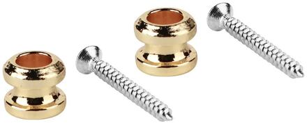 Boston BSLB-10-GD losse knop voor straplock systeem losse knop voor straplock systeem, 2 stuks, goud