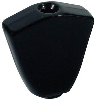 Boston BUT-29-B mechaniekknoppen mechaniekknoppen, metaal, zwart, schroefmodel, 19x20mm, 6-pack