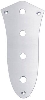 Boston CP-JB-AC control plate, Jocker bass, 9,5mm holes for inch pots, chrome
