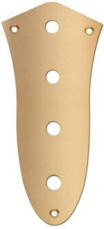 Boston CP-JB-AG control plate, Jocker bass, 9,5mm holes for inch pots, gold