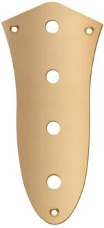Boston CP-JB-G control plate, Jocker bass, 8,5mm holes for metric pots, gold
