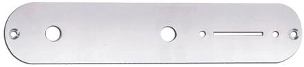 Boston CP-TE-AN control plate, 32x160mm, Teaser, 9,5mm holes for inch pots, nickel