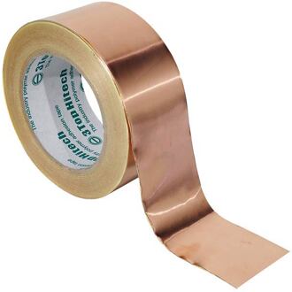 Boston CST-200X100 copper shielding tape, 5cm wide / 30,5m long (2" x 100ft)