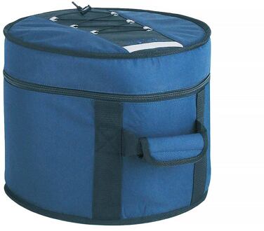 Boston DBL-12-T deluxe gigbag voor tom 12" deluxe gigbag voor tom 12", zwart-blauw, 15 mm gevoerd hardfoam