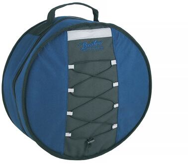 Boston DBL-148-S deluxe gigbag voor snaartrom 14"x 8 deluxe gigbag voor snaartrom 14"x 8,0", zwart-blauw, 15 mm gevoerd hardfoam
