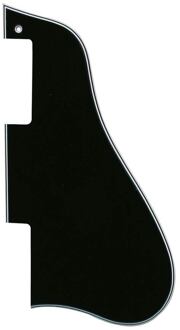 Boston E-3-4B slagplaat slagplaat, 335-model, 4 ply, black