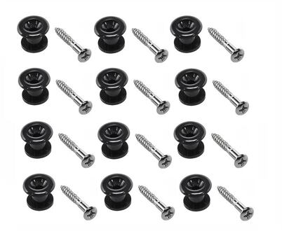 Boston EP-B eindknop eindknop, plastic, zwart, met schroef, 12-pack