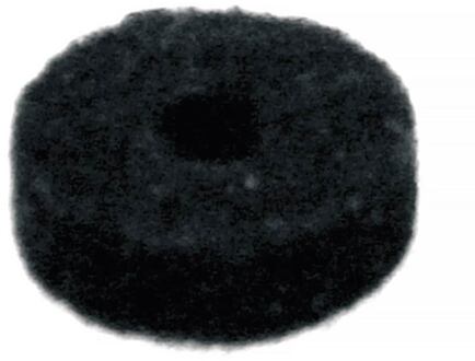 Boston EP-FEW vilten ring voor eindknop vilten ring voor eindknop, zwart, 12x3mm, 12-pack