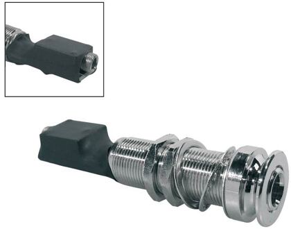 Boston EPJ-5535-N eindknop jack eindknop jack, 3,5mm female jack - 6,3mm female jack, nikkel