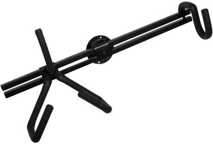 Boston FC-566-E ophangsysteem voor elektrische gitaar ophangsysteem voor elektrische gitaar, horizontaal model, wandbevestiging, zwart