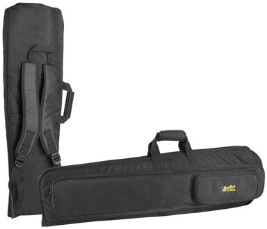 Boston GB-600-TO gigbag voor trombone gigbag voor trombone, zwart cordura, 15 mm gevoerd, met riemen en accessoires zakje