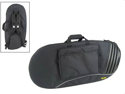 Boston GB-EUPH gigbag voor euphonium gigbag voor euphonium, zwart cordura, 25 mm gevoerd, met riemen en accessoires zakje