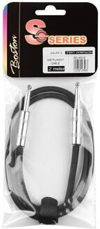 Boston GC-400-2 instrumentkabel instrumentkabel, jack-jack 2 meter, Switchcraft connectoren