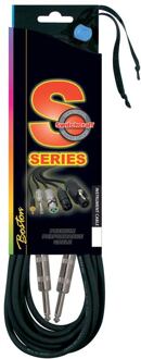 Boston GC-400-6 instrumentkabel instrumentkabel, jack-jack 6 meter, Switchcraft connectoren