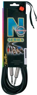 Boston GC-500-9 instrumentkabel instrumentkabel, jack-jack 9 meter, Neutrik connectoren