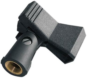 Boston GMH-2 microfoonhouder microfoonhouder, spring clamp model, ook gechikt voor draadloze microfoons
