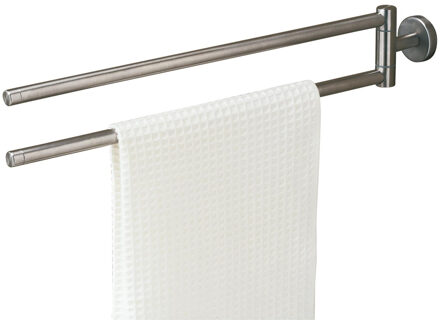 Boston Handdoekrek 2-armig - RVS Geborsteld