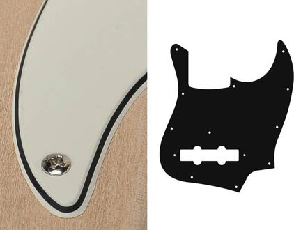 Boston JB-310-VW slagplaat slagplaat, Jocker bass, 3 ply, vintage white, standaard