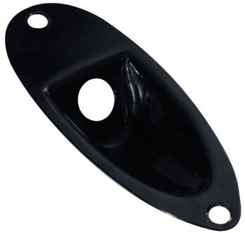 Boston JP-2-B verzonken jack plate verzonken jack plate, Stallion, metaal, zwart