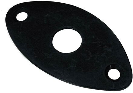 Boston JP-3-B jack plate jack plate, football vorm, schuin metaal, zwart