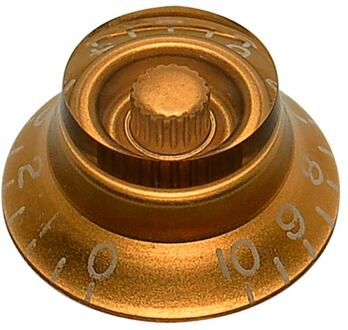 Boston KA-160L bell knob, lefty, transparent amber