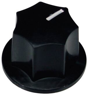Boston KB-140-L knob, Jocker bass, black, large