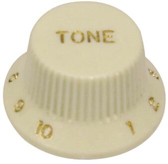 Boston KC-244-TG bell knob, Stallion, for inch type pot shaft, mint, tone