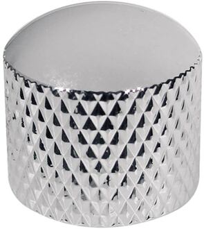 Boston KCH-235 dome knob, metal, diam 19,0 x19,0mm, push on, shaft size 6,0mm, chrome