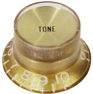 Boston KG-130-T bell knob SG model, gold with gold cap, tone