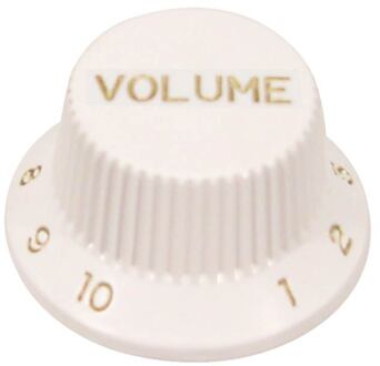 Boston KW-240-V bell knob, Stallion, white, volume