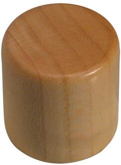 Boston KWM-370 dome knob, wood, 18x18mm, maple