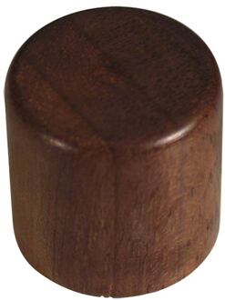 Boston KWW-370 dome knob, wood, 18x18mm, walnut