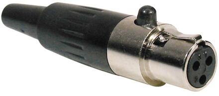 Boston MINI-3-FV mini xlr plug mini xlr plug, female, 3-polig, nikkel