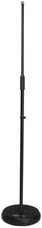 Boston MS-1100-BK microfoonstatief met ronde voet microfoonstatief met ronde voet, zwart, max hoogte 160cm